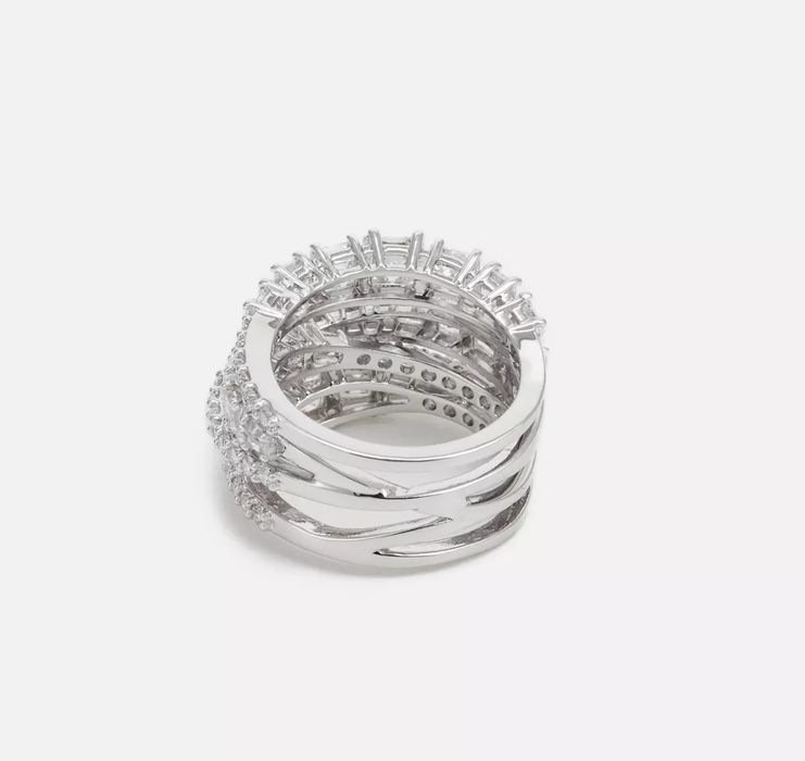 Каблучка Swarovski Twist 16, 17,5, 18, 18,5