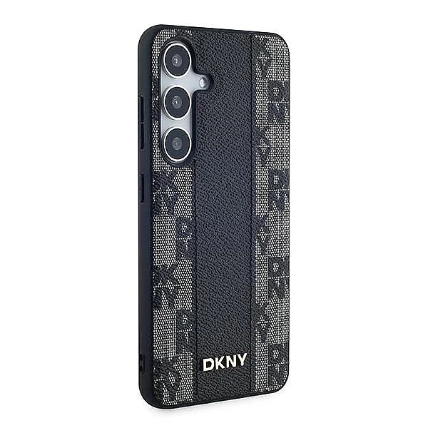 Etui DKNY Leather Checkered Mono Pattern MagSafe na Samsung Galaxy S24