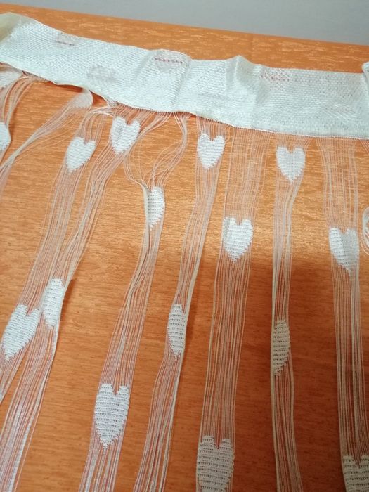 Firana makarony kolor ecru