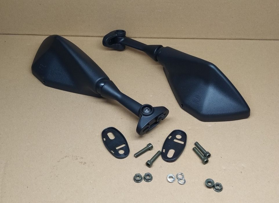 Дзеркала мото (пара) на спортбайк, кріплення під 2 болти