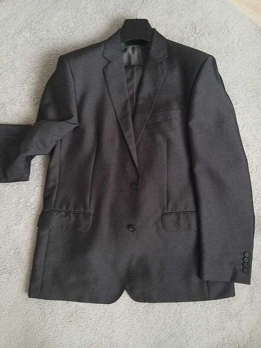 Garnitur męski czarny 52/176
