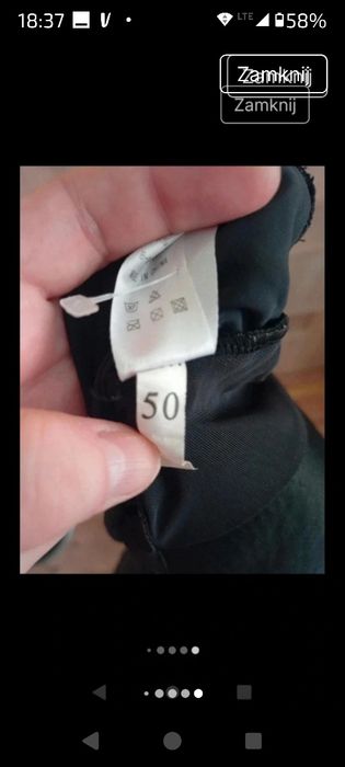 Strój kąpielowy jednoczęściowy 50