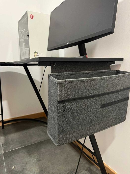 Secretária Gaming de Canto Moderna - 1,35m x 1,00m