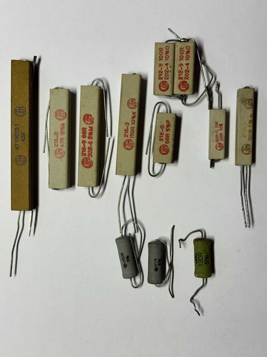 Power Resistors - Electronic Components - Lot64286573590786121