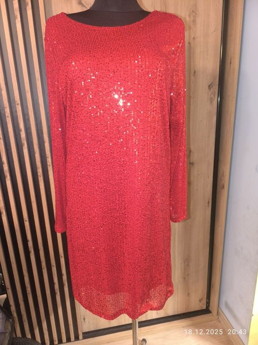 Sukienka czerwona tylko dziś 55 zł