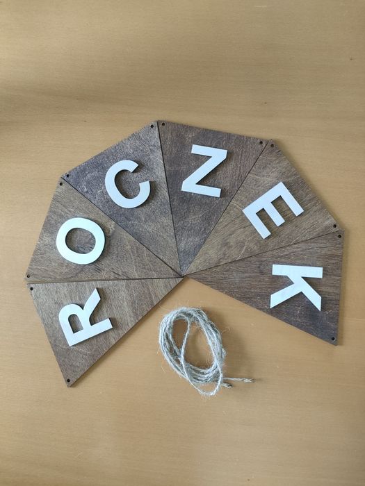 Girlanda napis roczek
