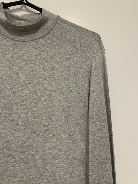 Cienka wiskozowa maxi sukienka z półgolfem H&M S