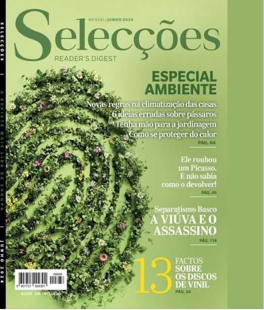 6 REvistas das Selecções Reader's Digest NOVAS