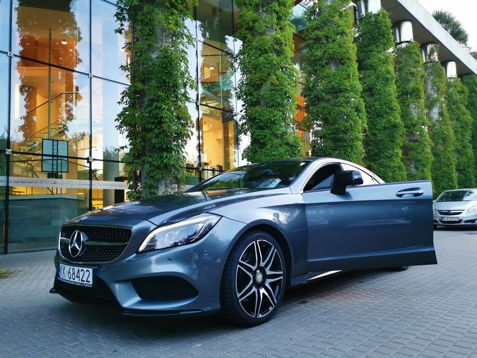Mercedes-Benz CLS Mercedes CLS 350D 4matic AMG salon PL możliwa zamiana na V8