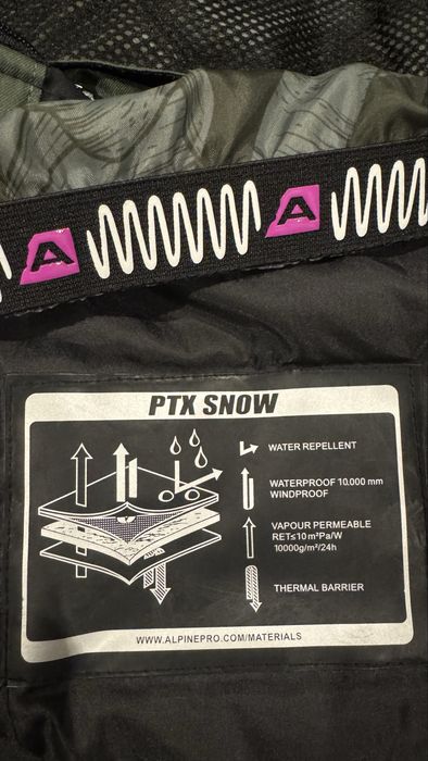 Лижний косюм Alpine pro оригінал розмір XS