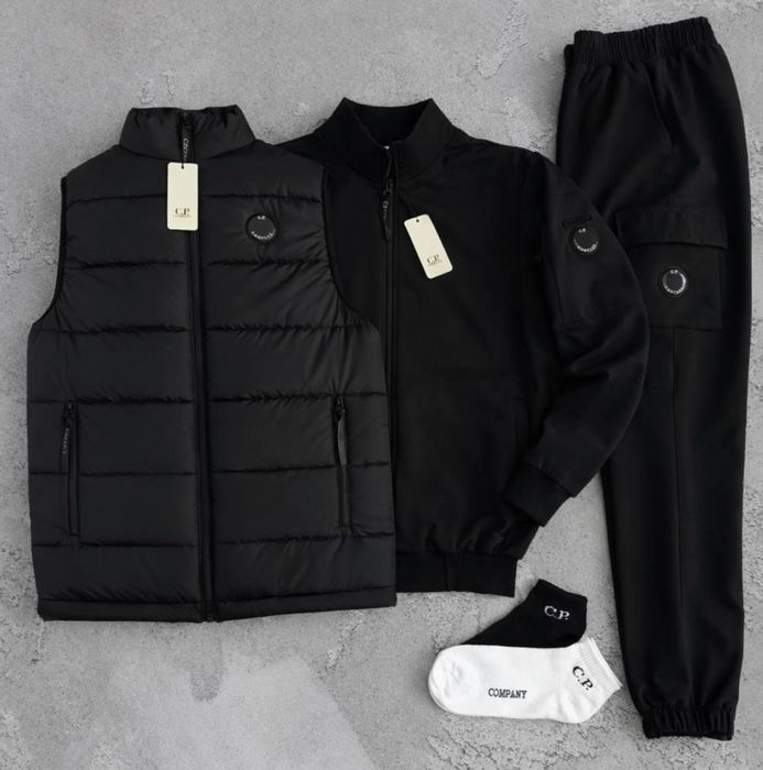 Чоловічий спортивний костюм сіпі компані [3в1] C.P. Company [S,M,L,XL,XXL] + шкарпетки в подарунок!
