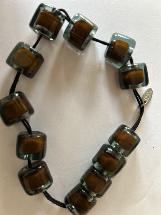 Sent murano italy скляне намисто на руку