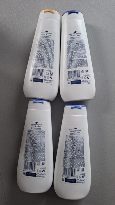 Żele dove 450ml 9 sztuk i 400ml 4 sztuki