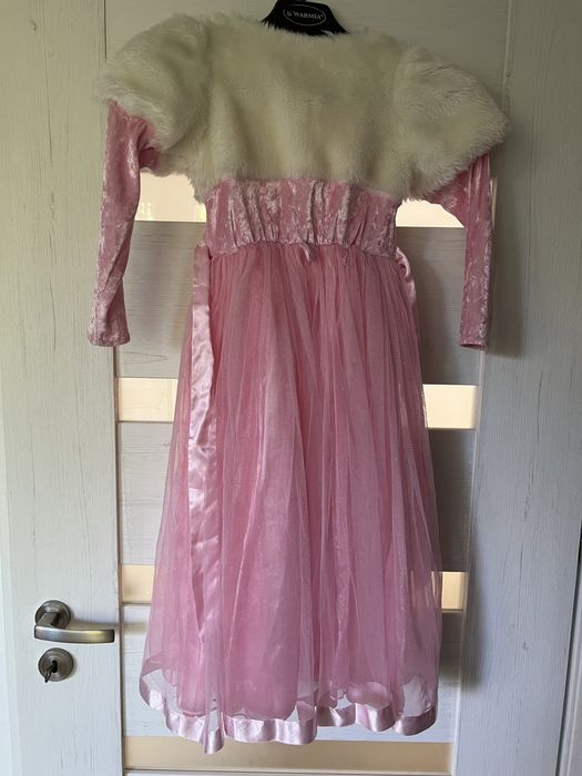 Strój księżniczki dziecięcy bal karnawałowy 104 3-4 lata dziewczynka