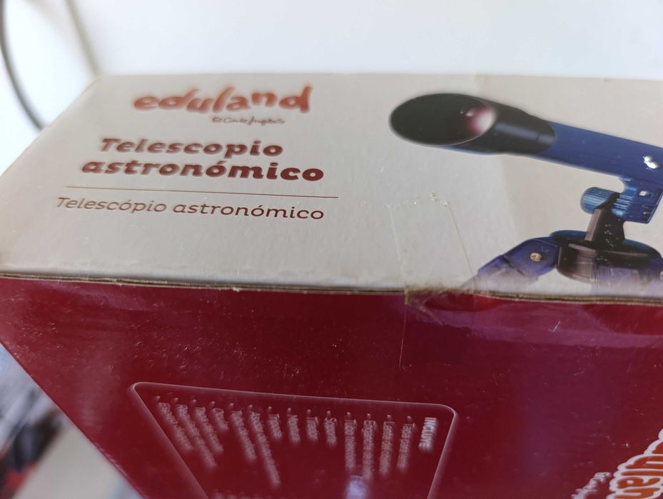 Telescópio astronómico Eduland - brinquedo educativo - NOVO