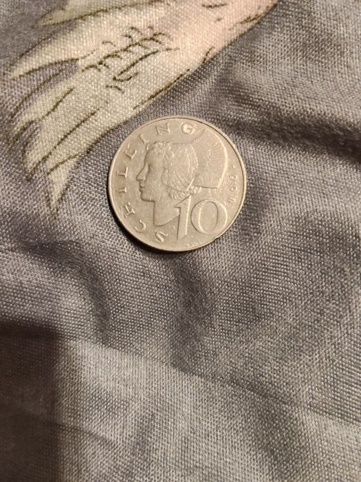 10 Schilling, 1990 rok, moneta kolekcjonerska