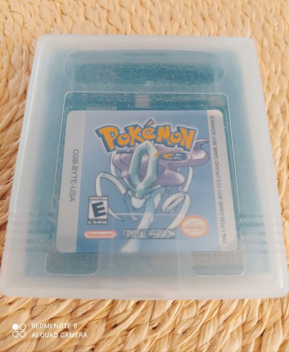 Pokemon Crystal - Gameboy Nintendo - Color, Classic, Advance,Pocket,SP
