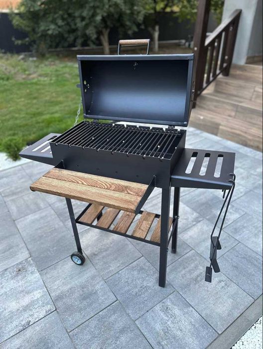 ХІТ СЕЗОНУ / Мангал з кришкою на 8 шампурів ПОСИЛЕНИЙ