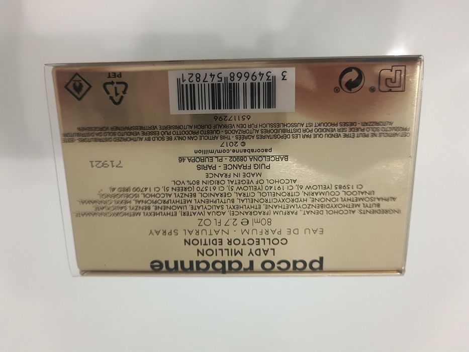 Lady Million  Paco Rabanne Лімітоване видання 80мл