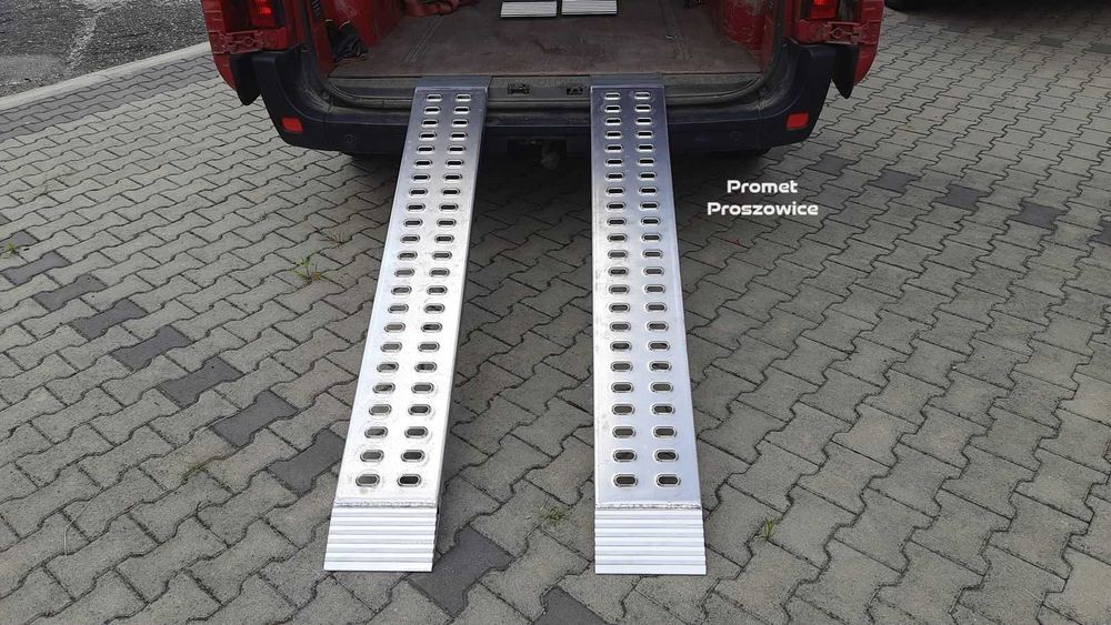 Najazdy Aluminiowe LOHR lekkie do 600kg - Podjazdy pod Quad Traktorek