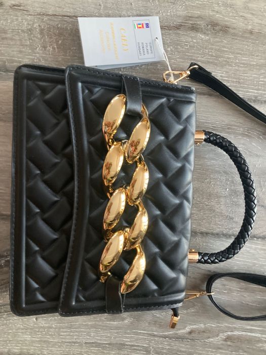 Nowa pikowana torebka