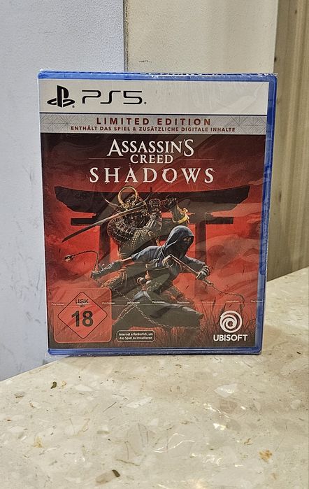 4138/25 Nowa gra na PS4 Assassins Creed Shadows Edycja limitowana