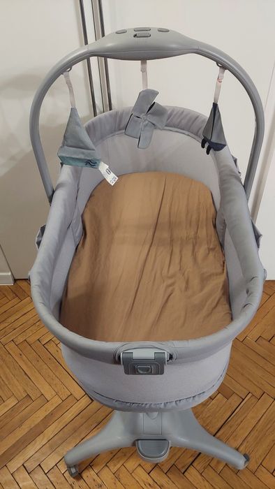 Lóżeczko Chicco Baby Hug Pro 5w1 łóżeczko Earl Grey
