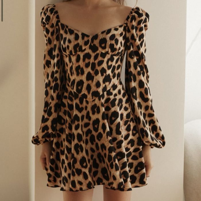 Леопардова сукня GEPUR (S)