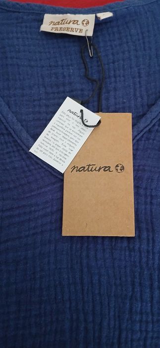 Blusa Natura, com etiqueta