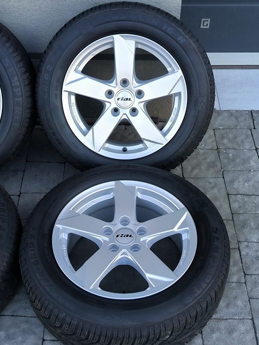 Диски Rial r16 5x112. Skoda Volkswagen Audi