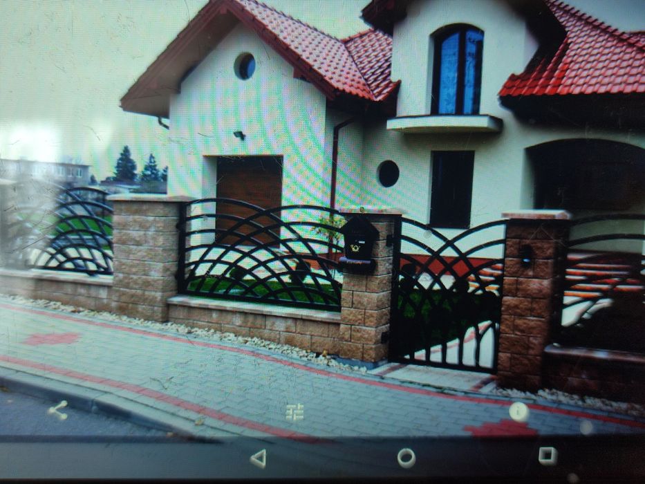 Brama panelowa, brama kuta brama przesuwna skrzydłowa