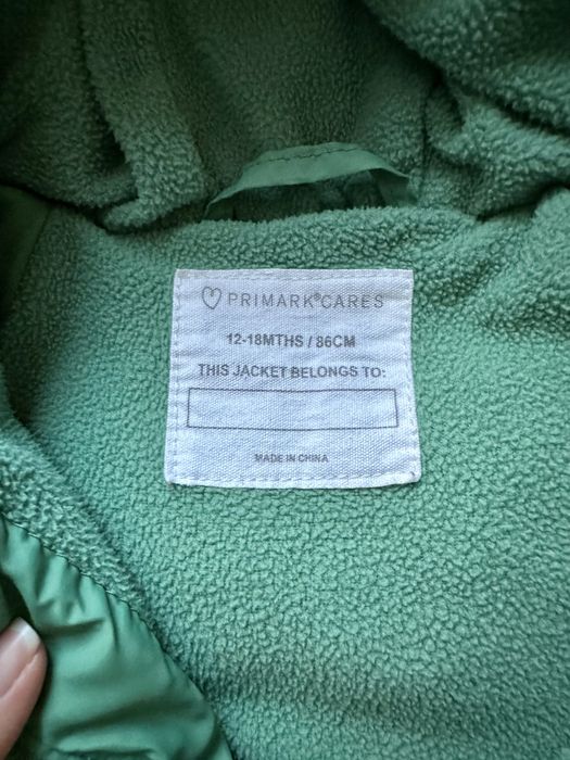 Куртка весна, осінь, хлопчик, дівчинка, 86 розмір, Primark