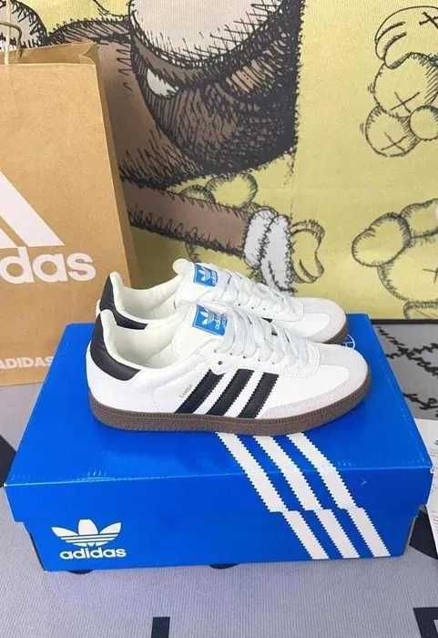 Nowe buty Adidas Samba OG White Black roz.40