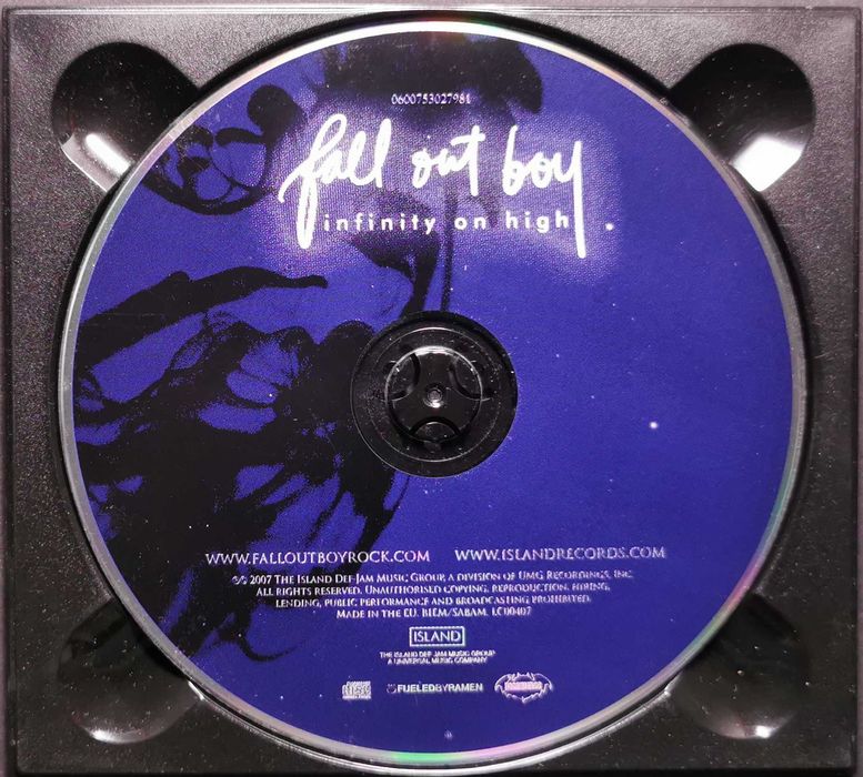 CD Fall Out Boy - Infinity On High rysy!