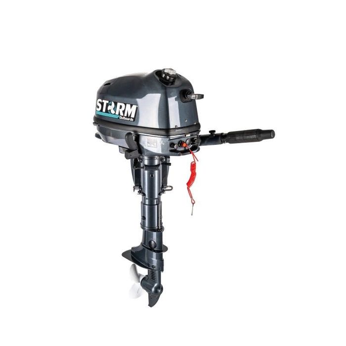 Silnik Zaburtowy 6KM 4T Do Pontonu Łodzi STORM F6S