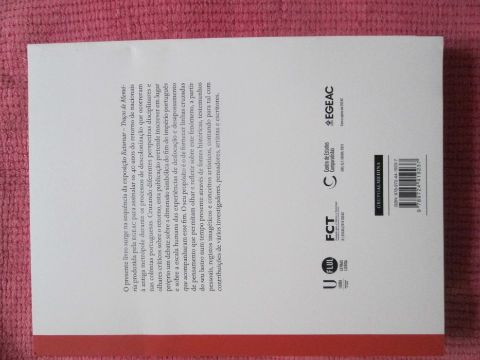 Retornar: Traços de Memória do Fim do Império, E. Peralta, J. Oliveira
