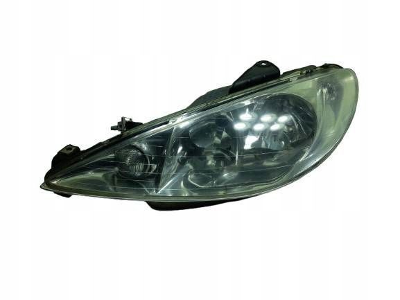 Lampa Lewa Przód Przednia Peugeot 206