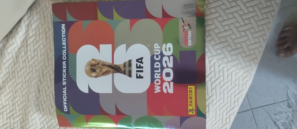 Livro Panini novo World cup 2026