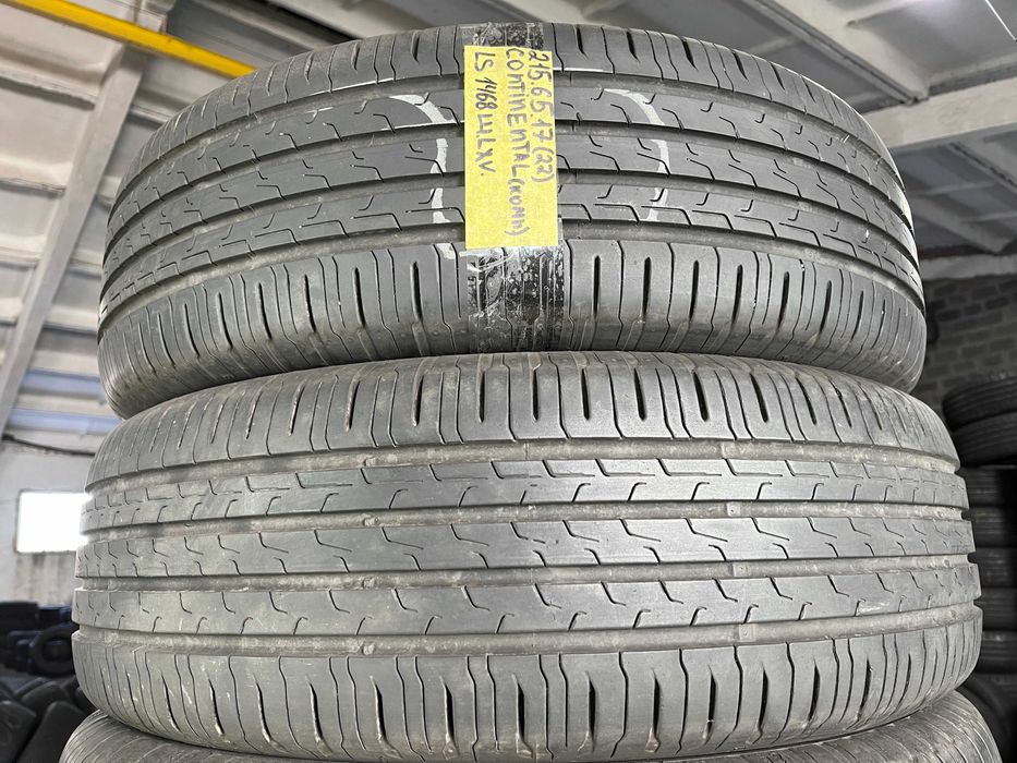 LS1468 Літні шини 215/65r17 Continental EcoContact 6 комплект резина