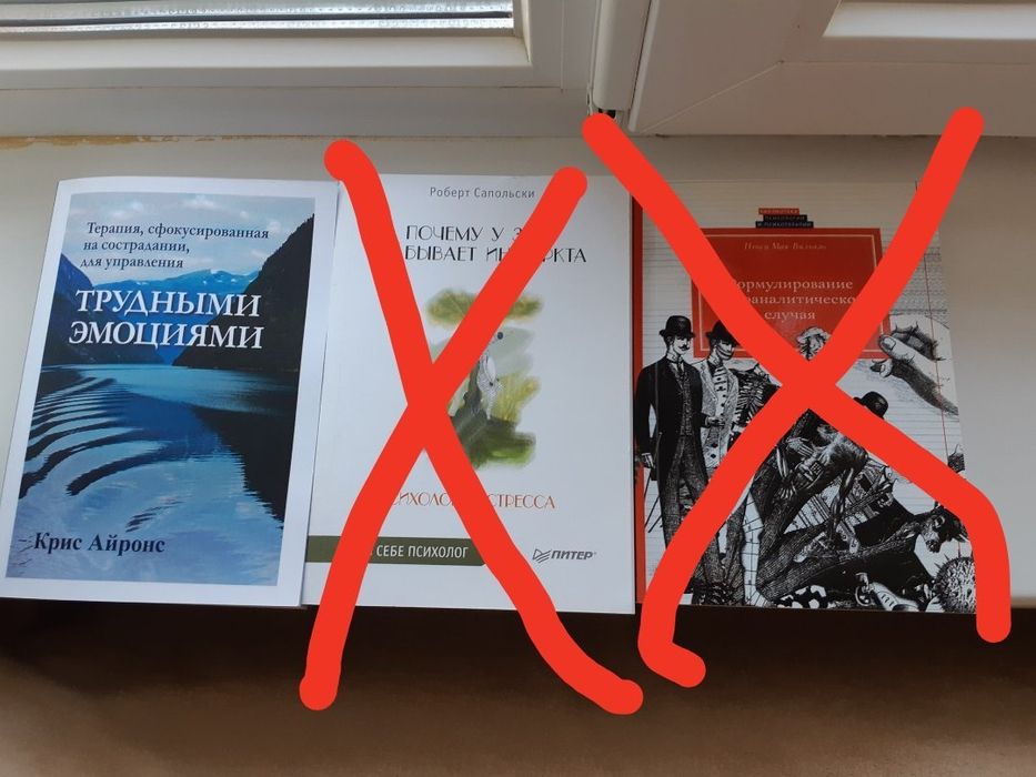 Розпродаж книг фахової наукової літератури з психології