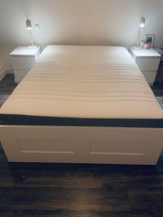 Cama Ikea BRIMNES 140x200cm