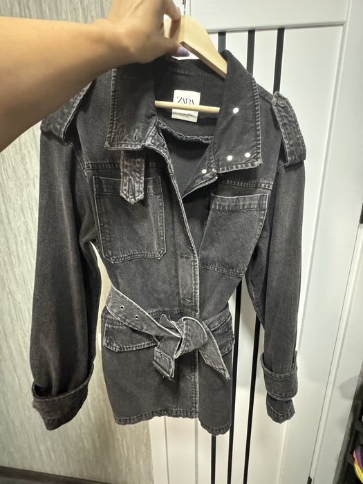 Курточка піджак Зара джинсовка Zara м - л