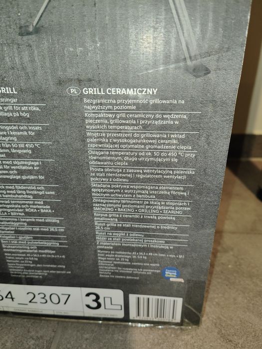 Grill ceramiczny Meister Kansas