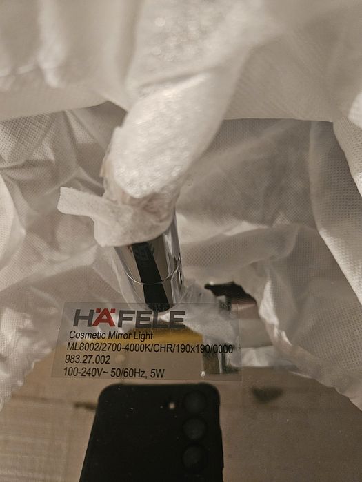 Lusterko led kosmetyczne Hafele x5