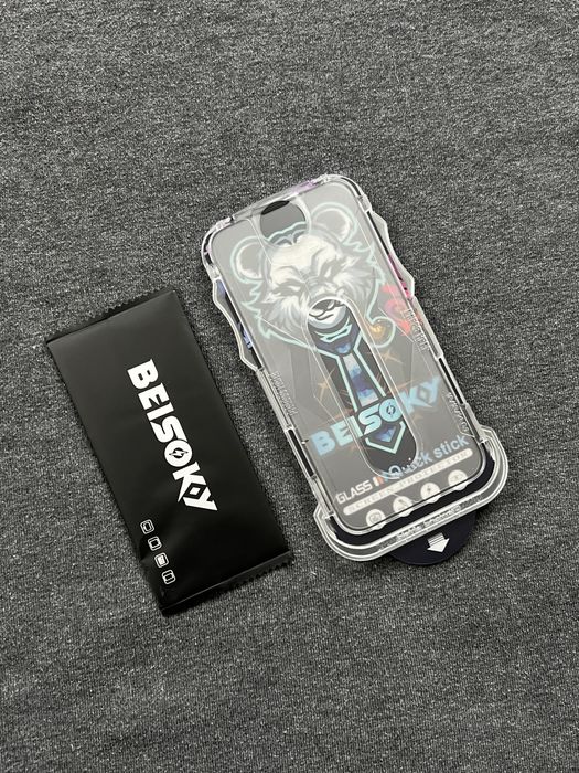 Захисне скло BEISOKY Magic Box | АВТОПОКЛЕЙКА | На всі моделі iPhone!