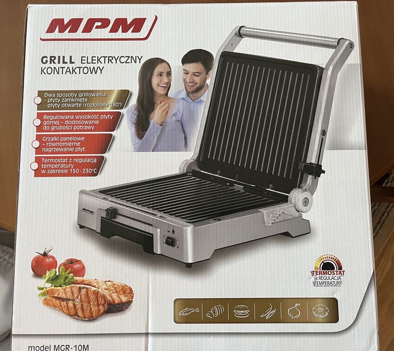 Гриль електричний MGR-10M