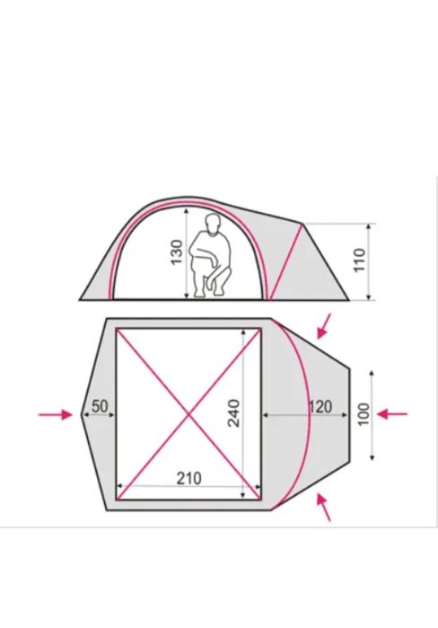 Палатка Terra incognita Zeta 2 Zeta 3 Zeta 4