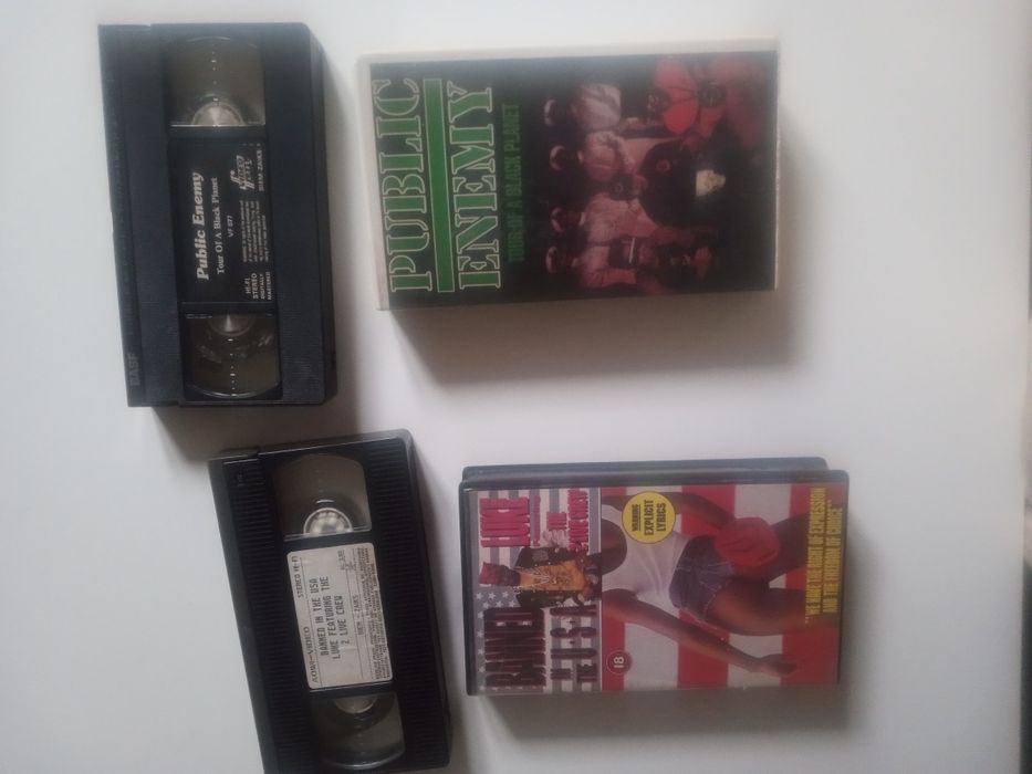 Kasety VHS RAP koncert The 2 live crew ,Public Enemy