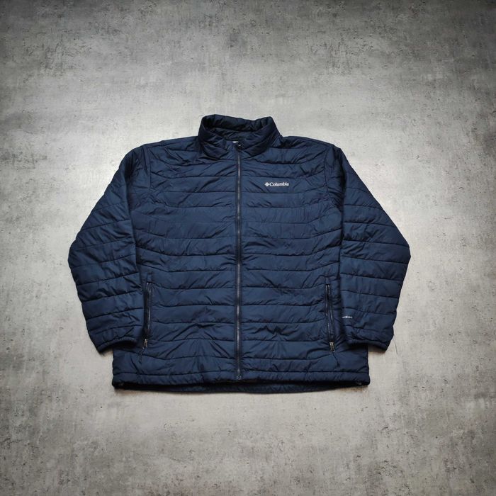 MĘSKA Kurtka PREMIUM Granatowa Thermal Ocieplona Columbia OmniTech