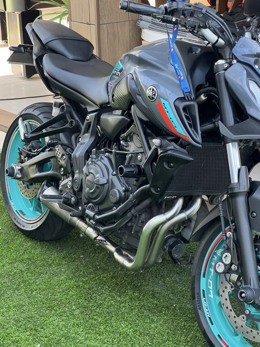 Yamaha MT-07 Cyan Storm